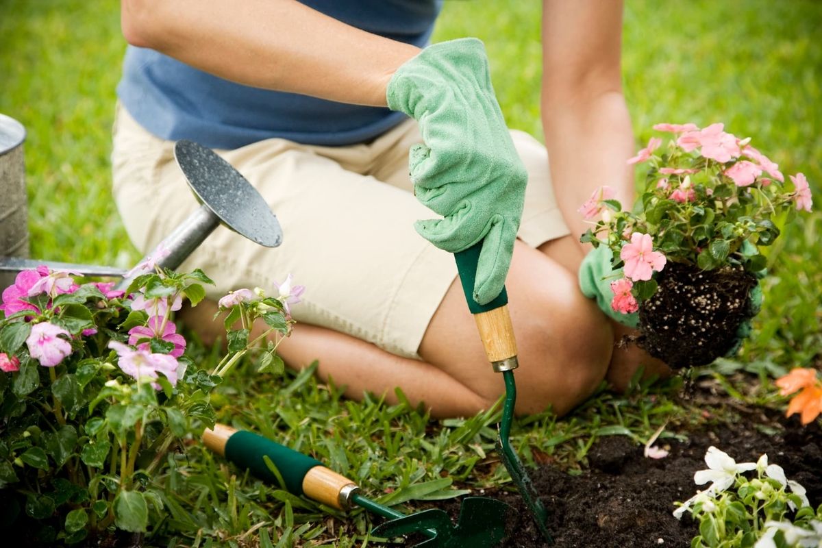 Gartenarbeit